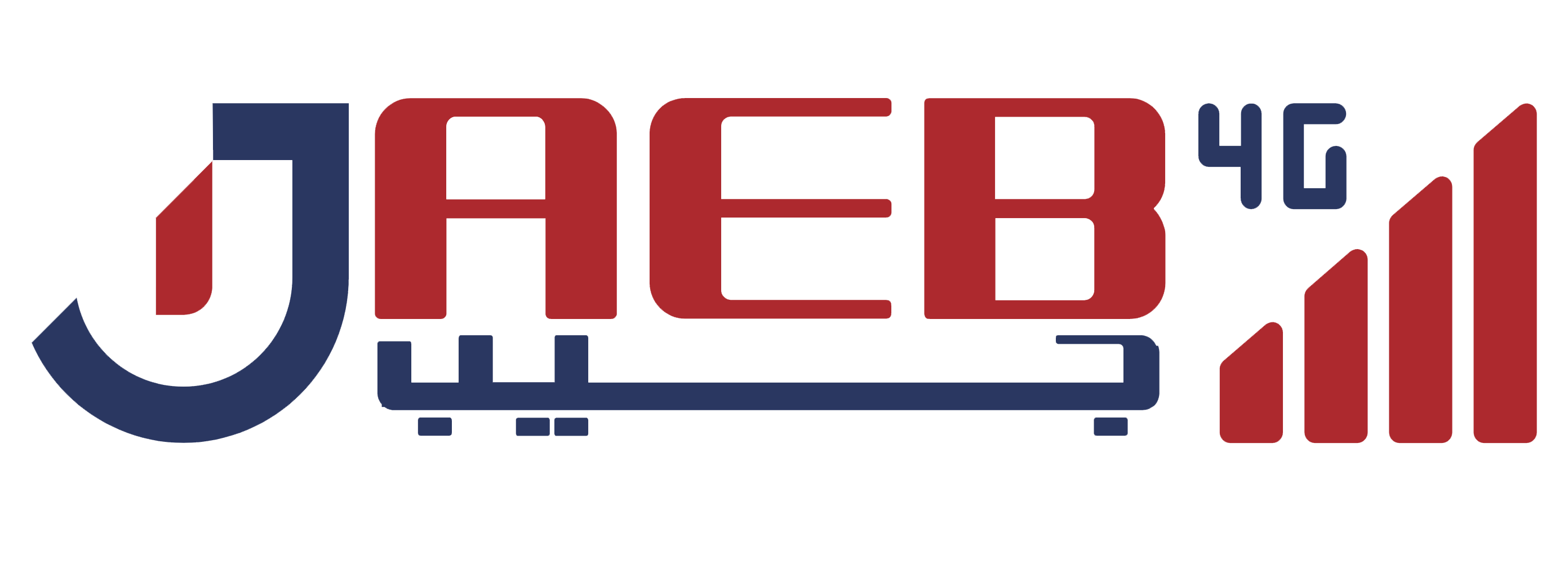 شعار شركة جيب 4G لمودمات الإنترنت